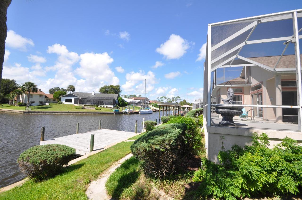 Sunset Bay Beautiful Pool Home - Bring Your Boat Or Jet Ski - Canal With Dock- Sleeps 10 - 4 Bd Palm Coast Buitenkant foto
